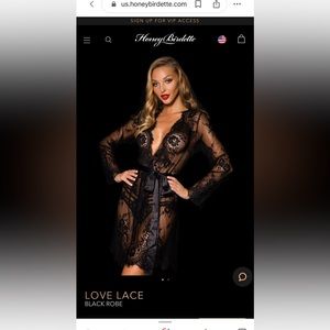 NWT Honey Birdette Robe